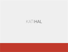 Tablet Screenshot of katihal.com